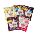 FlavCity All in One Proteine Shake Powder Packets - On the Go Meal Alternative + 25g Proteine & 10g Colagen, Made with Organic Reishi & Cordyceps Ciuperci - No Added Sugars, Variety 10 Pack