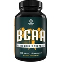 Sucursala Lanț Amino Acids Supliment - Vegan BCAA Tablete post antrenament Recuperare musculare și sprijin de creștere musculară - Ramură lanț Aminoacidi Supliment pentru bărbați și femei antrenament recuperare 120 Conte