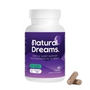 Univera 1mg Melatonina, Vise Naturale, Ingrediente botanice & plante, Suport Calitate Somn, Refresh Morning, 250mg Maizinol, Ajutor de somn (60 capsule, 30 zile de aprovizionare)