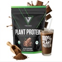 Vedge Vegan praf de proteine - Pudră de proteine vegetale cu mazăre, dovleac și floarea-soarelui - USDA Organic, Amino Acids, Dairy Free, Gluten Free, Soy Free, Keto, Non OMG, Texture netedă - Ciocolată - 20 Servings