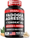 Ultra concentrat 86,000 mg Fadogia Agrestis Tongkat Ali Blend 