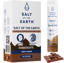 Sare de pământ Premium Zero-Sugar Electrolit - Made with Pink Himalayan Salt - Pachete cu pulbere de hidratare 
