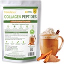 MariGold Grass-hred Colagen Peptides pulbere de dovleac Spice 1LB - 100% pur, Tip I & III bovine Hidrolyzed Colagen, non-GMO, Hormone Free, Soy Free, Gluten Free, Dairy Free, Keto-Friendly
