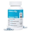 FIQ - IQ cupru - Suplimente de cupru cu biglicinat de cupru - Suport energetic si suport mitocondrial - Cupru Chelated, Absorbtie mare - 60 Capsule