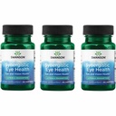 Swanson Lutein & Zeaxanthin Sinergic Eye Health Vision Retina Macula Supplement (Lutein 20 mg & OmniXan Zeaxantină 2 mg) 60 Softgels Sgels (3 ambalaj)