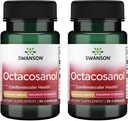 Swanson Maximal-Forngth Octacosanol 20 Milligrams 30 Capsule (2 ambalaj)