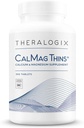 Theralogix CalMag Thins Supliment de calciu și magneziu - Suplimentul de suport osos pentru femei și bărbați - Conține 200 mg de calciu și 50 mg de magneziu - NSF Certified - 360 comprimate