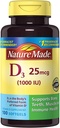 Natural Made Vit D-3 1000Iu, 100 CT (Pachet de 3)