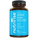 NutriRise Glucosamină Chondroitin Querbetin & MSM cu Curcumin Turmeric 2100 mg Triple Putere Supliment comun de suport pentru femei & Bărbați cu Boswellia & Bromelain, Gluten gratuit, Non OMG-uri, 90 Conte