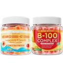 NEVASS Vitamina D3 K2 Gume + Vitamina B100 Complex