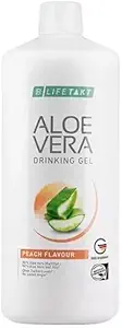 LR Lifetakt Aloe Vera Drink Gel Peach Flavou Health Care Femeile Bărbații beau tratament natural în fiecare zi - 1000 ml./33.3 fl.oz