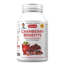 ANDREW LESSMAN Cranberry Benefits - 60 Capsule - Suportă Bladder, Rinichi și Urine Tract Health. Extracte standardizate de fructe de coacăze de mare potenţă, capsule mici uşor de înghiţit