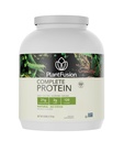 PlantFusion complet Vegan praf de proteine - plante pe bază de praf de proteine cu BCAAs, enzime digestive și proteine de mazăre - Keto, gluten gratuit, non-Dairy, fără zahăr, non-GMO - Natural- nr Stevia 5 lb vrac