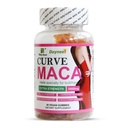 Curve Maca Gummies, 3000 mg Vitality Supplement pentru femei, Suport Butt / Hips & Gluteal Extindere musculară, 60 Conte