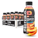 Protein2o 15g Whey Proteine Infuzat apă, Peach Mango, 16,9 Oz flacon (Pachet de 12)