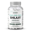 Ecologics Ocean One-Per-Day Shilajit pentru bărbaţi şi femei - Natural Shilaj Supliment pentru vârsta-Deficitare, Oase Putere, Hormoni şi mai mult - 30 Shilaj capsule