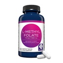 MD Life L-Metilfolat 7,5 mg supliment - Professional-Grad Active L Metilfolat Supliment - 30 capsule - L-metilfolat 7,5 mg - Potenţă maximă MTHFR W/Aminoacidi esenţiali