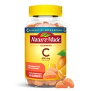 Natura Made Vitamina C 250 mg Per Servire, Supliment alimentar pentru suport imunitar, Vitamina C Gume pentru adulți, 80 Gume, 40 zile de aprovizionare