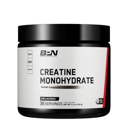 NUTRIŢIE DE PERFORMANŢĂ BARE, Pudră pură de Creatină monohidrată de Creatură, 5g de Creatină per Serving, Sprijină Creşterea musculară, Pulbere Creatină Nearomată, 30 Serviri