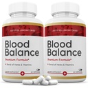 Laboratoare justificate (2 pachet de sânge echilibru avansat Formula 620MG Suplimente 120 Capsule
