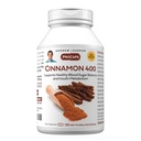 ANDREW Lessman Scorțișoară 400mg - 120 capsule - Potență ridicată, Extract standardizat. Fără aditivi. Capsule mici uşor de înghiţit