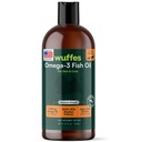 Wuffes Advanced Omega 3 Ulei de pește pentru câini, EPA naturale și DHA Acidi grași, susține pielea sănătoasă și haina, nutriție comună, Digestion & Sistem imunitar - 100% ulei de pește sălbatic Alaska - 8 Oz