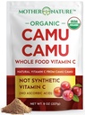Camu Camu Powder Vitamina organica C - 8 oz Bag 45 Serviri - Raw Camu Camu Berry, Natural VIT C Supliment pulbere pentru suport imunitar - Vegan, non-GMO