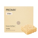 ProMix Nutritie Proteine Puff Baruri, 12-Pack - Madagascar Vanilie - Marshmallow Crispy Treat - Great Tasting & Healthy On The Go Snack - High Proteine & Low Calorie - Non-GMO & Free From Gluten, Soy, & Corn.