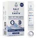 Sare de pământ Premium Zero-Sugar Electrolit - Made with Pink Himalayan Salt - Pachete cu pulbere de hidratare 