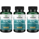 Swanson NAC - N-Acetyl Cysteine - Supliment 600 mg 100 capsule (3 ambalaje)