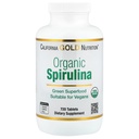 California Gold Nutrition Certified Organic Spirulina, USP Verified, USDA Organic, Non-GMO, 500 mg, 720 comprimate vegetariene