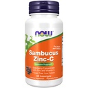 ACUM Alimente Suplimente, Sambucus Zinc-C cu concentrat de elderberry și vitamina C, 60 Lozenges