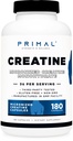 Creatura primara monohidrat (3.000 Mg, 180 Caps) - Micronized Creatin Supplement, 750mg per capsule, mare pentru preworkout si recuperare - Gluten-free, non-GMO