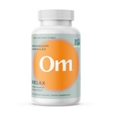 OM MUSHROOM SUPERFOOD Relaxați capsule de ciuperci, 90 Conte, 30 de zile, ciuperci Reishi, Ashwagandha, GABA, L-Theanin, Magneziu, Adaptogeni pentru suport de stres (Formumly Gently Zen, Package May Vary)