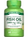 Natura's Truth Fish Oil Omega 3 Supplement 