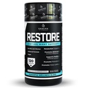 SASCHA FITNESS Cortisol pastile de suport de noapte pentru metabolism, Suport hormonal, Sistem Inmune, Restor, Suplimente de pierdere în greutate-Vegan-120 Cap natural