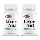 LIVERITE Ficat Ajutor 2-Pack 120 comprimate (Total 240ct) susține funcția hepatică sănătoasă, energie fizică și vitalitate.