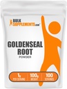 BulkSupplements.com Goldenseal Powder - Herbal Supplement, Soursed from Goldenseal Root - Vegan & Gluten Free, 1g per Serving, 100g (3.5 oz) (Pachet de 1)