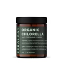 Erbology Organic Chlorella Powder 3.2 oz - 45 Servings - Sustenabil Soursed in Spain - Body Cleansing and Imunity Support - Rich in Clorofill, B Vitamine, Fier și Fosfor - Vegan - OMG-free