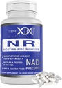 Formulare Genex NR Nicotinamidă Ribozidă 300mg/Serving (60 capsule) NAD+ Precursor pentru îmbătrânire sănătoasă - GMP-Certificat, Non-GMO, Gluten-Free, Vegetarian (1 ambalaj)