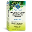 Factori naturali Pamant si Marea Femeii 50+ Multivitamine si Minerale, 1 Servirea contine nutritie echivalenta cu 1⁄2 lb de legume, 120 tablete