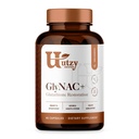 Utzy Naturals GLYNAC+ Supliment de 1000 mg de Cesiu & NAC (N-Acetil cesiu) 
