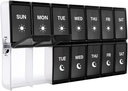 XL Weekly Pill Organizator de 2 ori pe zi, Fullicon Extra large pastile de zi cu zi cazuri supradimensionate AM PM Pilula cutie de două ori pe zi pentru vitamina / ulei de pește / pastile / suplimente