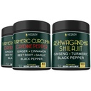 Bundle 7in1 Curcumin Turmeric & 5in1 Ashwagandha Shilaj