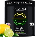 Dr Ekberg euLyte Hidratare Instant Electroliti Pulbere Zero Carb Zahar Calorie Lămâie Lămâie Drink Mix • 80+ Minerale Magneziu Calciu Calciu Trace Minerale • Postare Keto Stevia • 90 Serviri