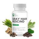 DR Soluții de vitamine Păr gri Rescind cu Catalase - Păr anticoroziv, Piele și unghii Vitamine, Acid pantonic, Acid folic 400mcg, Biotin 300mcg, Saw Palmetto pentru bărbați și femei