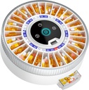 Windtrace® Bluetooth Automatic Pilula Dispenser pentru Vârstnici cu Alarmă, Smart Pill Dispenser cu 31-Slot, Fingerprint & Mecanic Dual Lock Medication Dispenser, Timed Dispenser Machine pentru Vârstnici