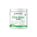 Imunitate verde organică Superfood Powder - Soothes Digestion, stimulează vitalitatea sănătoasă și energie. Formula de acțiune rapidă cu Probiotice, Enzime, Turmeric și Ashwagandha (30 Servings Lemon-Mint)