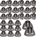 Geiseralie 30 PC-uri Audiere de ajutor Domes 8mm Ajutor auditiv Open Domes Înlocuiri mediu open-ajutoare auditive Accesorii compatibile cu GN Resound Audiere SIDA Sfaturi ureche