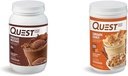 Quest Nutritie Ciocolata Milkshake Pulbere Proteina, 22g Proteina, 1g Zahăr, Carb scăzut, Gluten gratuit, 3 Lire, 43 Serviri & Scorțișoară Crunch Proteine pulbere, 20g Proteina, 2g Net Carb, 1g Zahăr